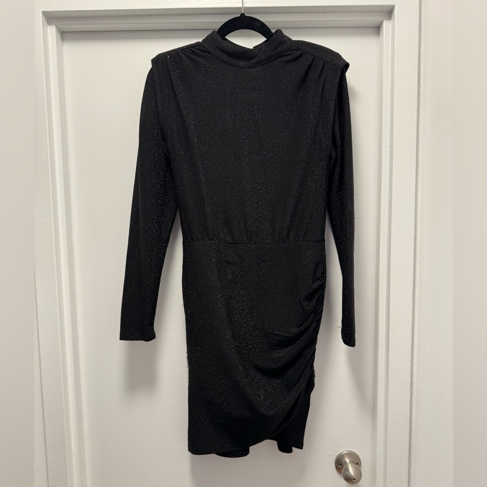 Glitter Black Dress
